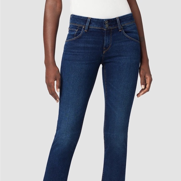 NWT Hudson Beth Mid-Rise Baby Bootcut Jeans in Obscurity Size 26